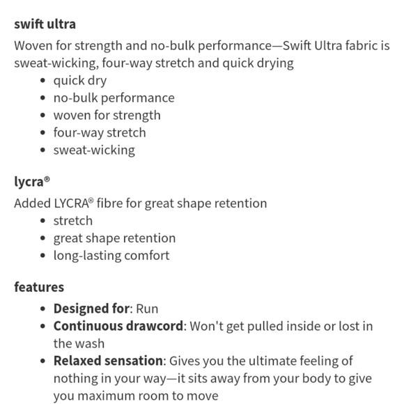 Lululemon Sz 8 Speed Up Shorts Rio Nights 2.5" Inseam - Picture 9 of 9